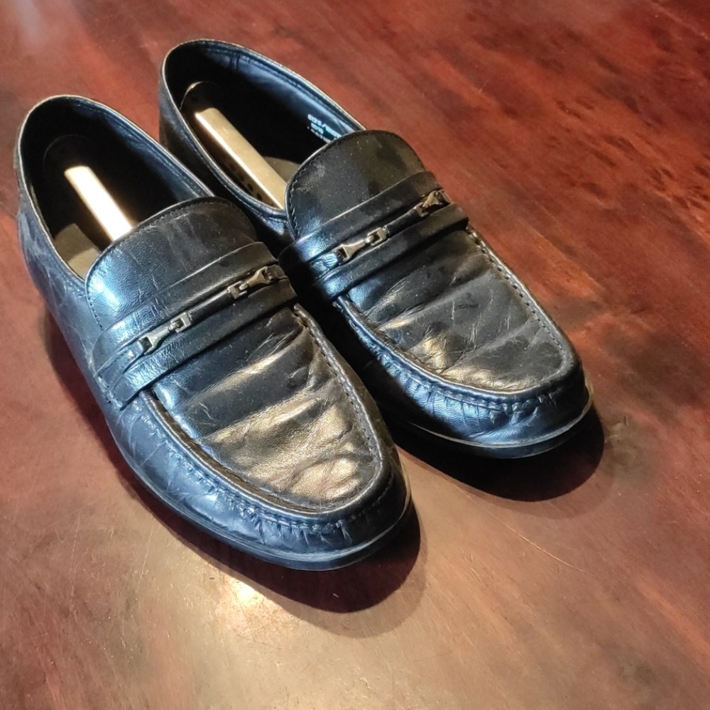 Men's Leather Style Dress Shoes